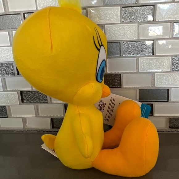 TWEETY BIRD Yellow Canary Plush Doll Figure Looney Tunes Warner Bros. / 9β / NEW - Picture 6 of 16
